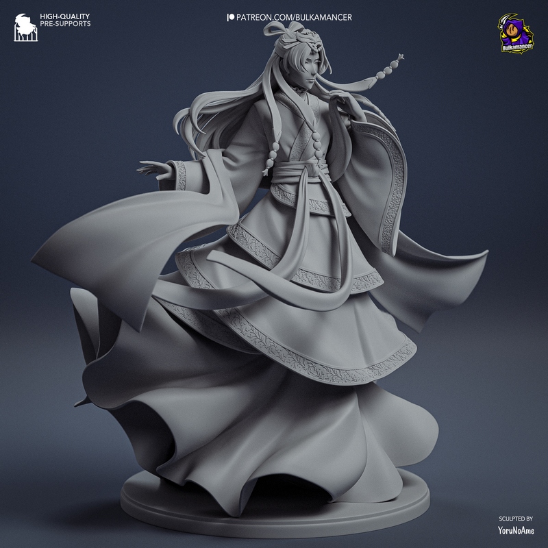 Bulkamancer - 金氏 - 药剂师日记 - 3D打印模型|Bulkamancer – Jinshi – The Apothecary Diaries – 3D Print Model