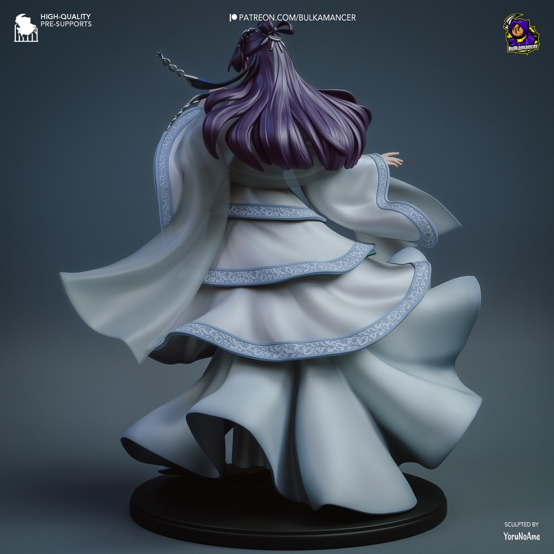 Bulkamancer - 金氏 - 药剂师日记 - 3D打印模型|Bulkamancer – Jinshi – The Apothecary Diaries – 3D Print Model