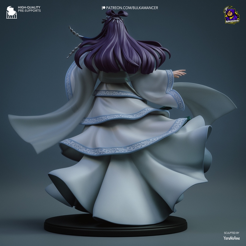 Bulkamancer - 金氏 - 药剂师日记 - 3D打印模型|Bulkamancer – Jinshi – The Apothecary Diaries – 3D Print Model