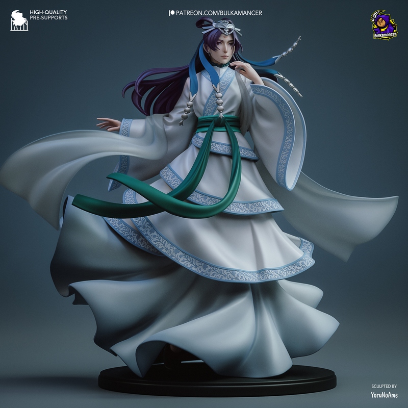 Bulkamancer - 金氏 - 药剂师日记 - 3D打印模型|Bulkamancer – Jinshi – The Apothecary Diaries – 3D Print Model