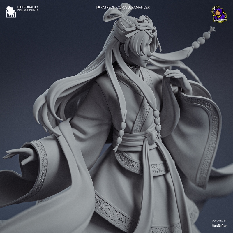 Bulkamancer - 金氏 - 药剂师日记 - 3D打印模型|Bulkamancer – Jinshi – The Apothecary Diaries – 3D Print Model