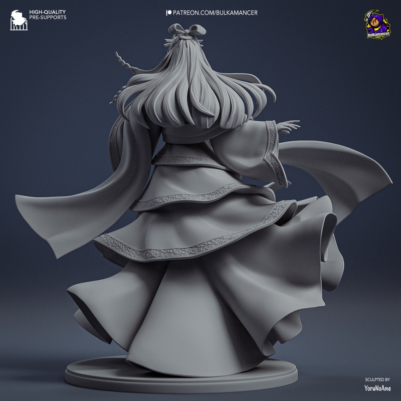Bulkamancer - 金氏 - 药剂师日记 - 3D打印模型|Bulkamancer – Jinshi – The Apothecary Diaries – 3D Print Model