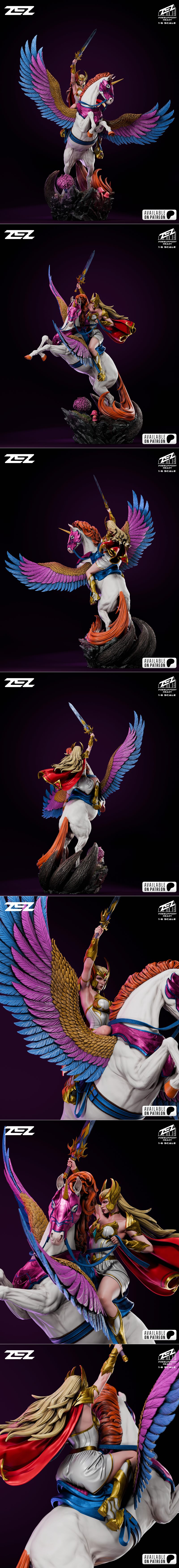 ZEZ工作室-舍拉-3D打印模型|ZEZ Studios – Shera – 3D Print Model STL