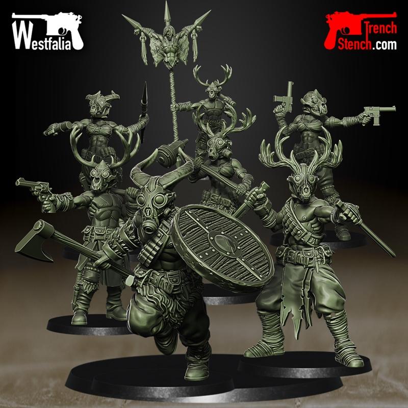 《北欧神话：伊格德拉西尔之子——被选中者 3D打印模型》|Trench Stench – Children of Yggdrasil – The Chosen – 3D Print Model STL