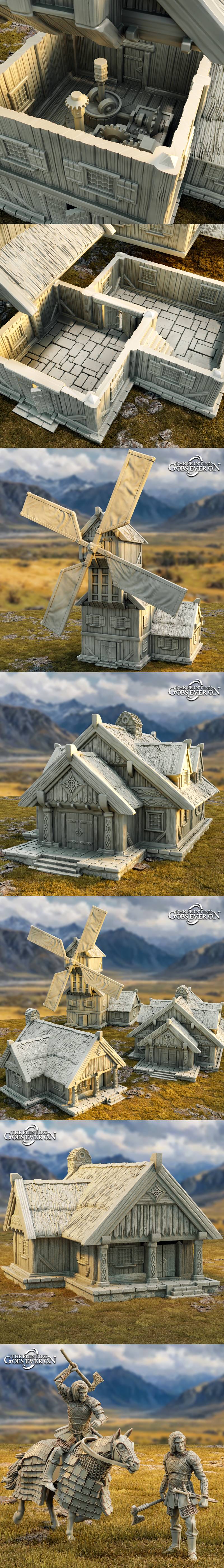 风与鞍的永恒印记——3D打印模型STL|The Printing Goes Ever On – Tales of Wind and Saddle February 2025 – 3D Print Model STL