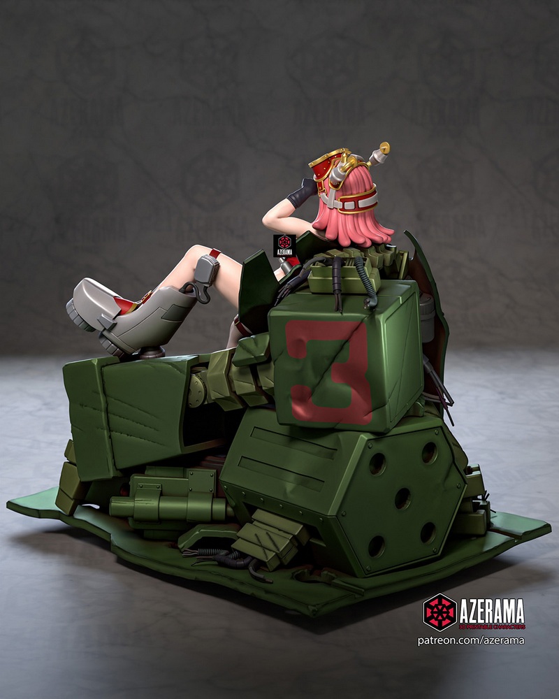Azerama – My Hero Academia – Mei Hatsume – 3D Print Model