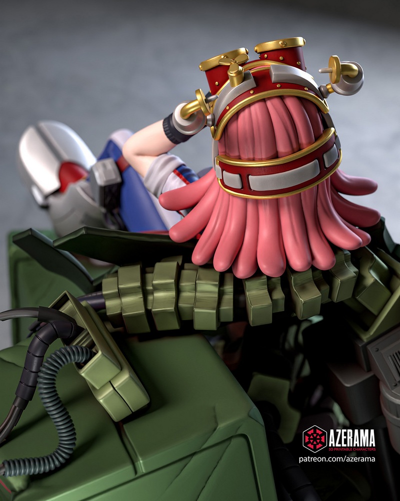 Azerama – My Hero Academia – Mei Hatsume – 3D Print Model
