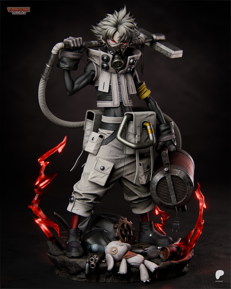 胡桃造型——Rudo 3D打印模型|Tanuki Figures – Rudo – 3D Print Model