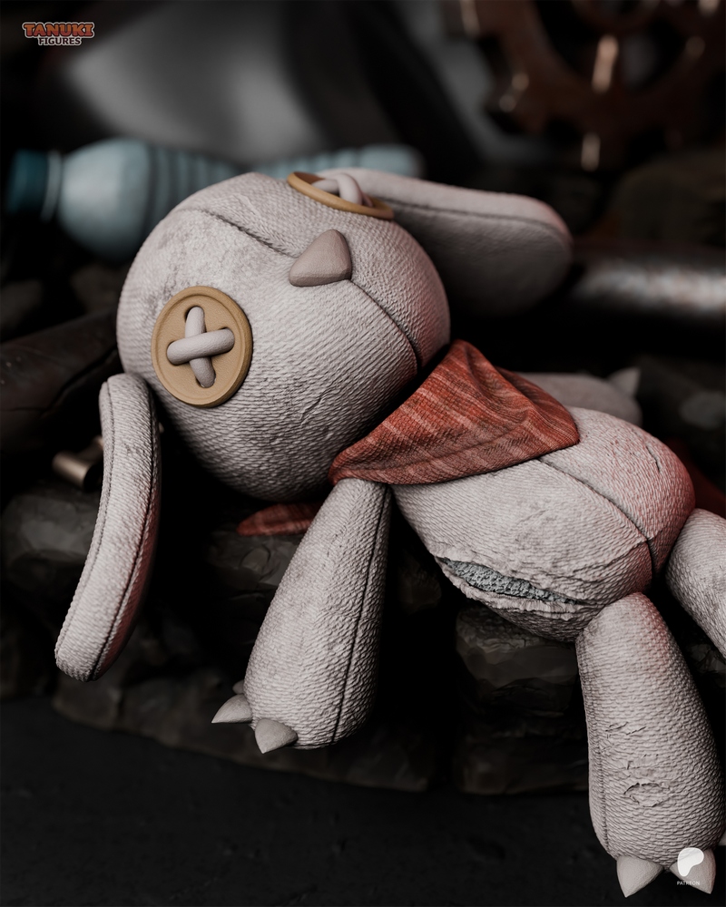 胡桃造型——Rudo 3D打印模型|Tanuki Figures – Rudo – 3D Print Model