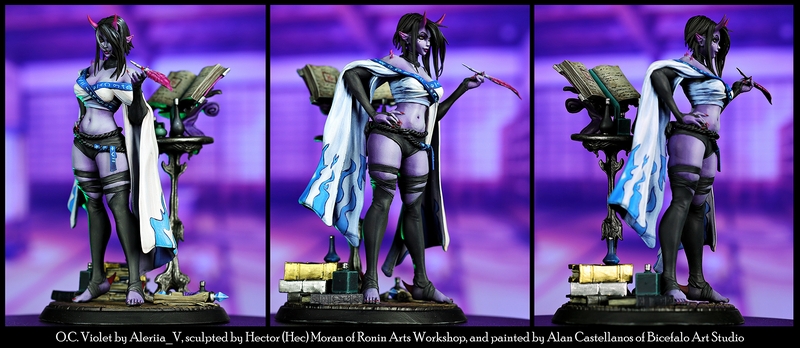 紫罗兰（Pose 2）3D打印模型|Violet (Pose 2) – 3D Print Model