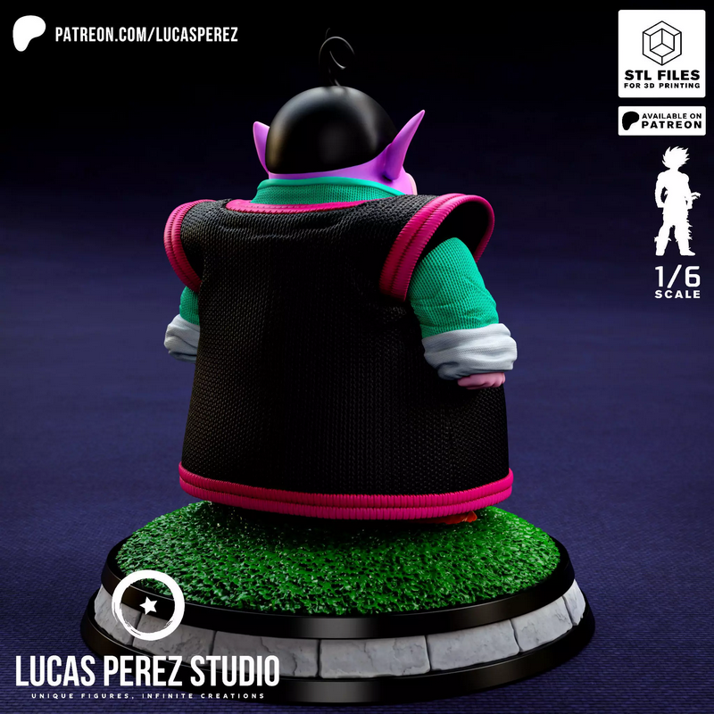 卢卡斯佩雷斯工作室 - 西卡io-sama - 3D打印模型|Lucas Perez Studio – West Kaio-Sama – 3D Print Model