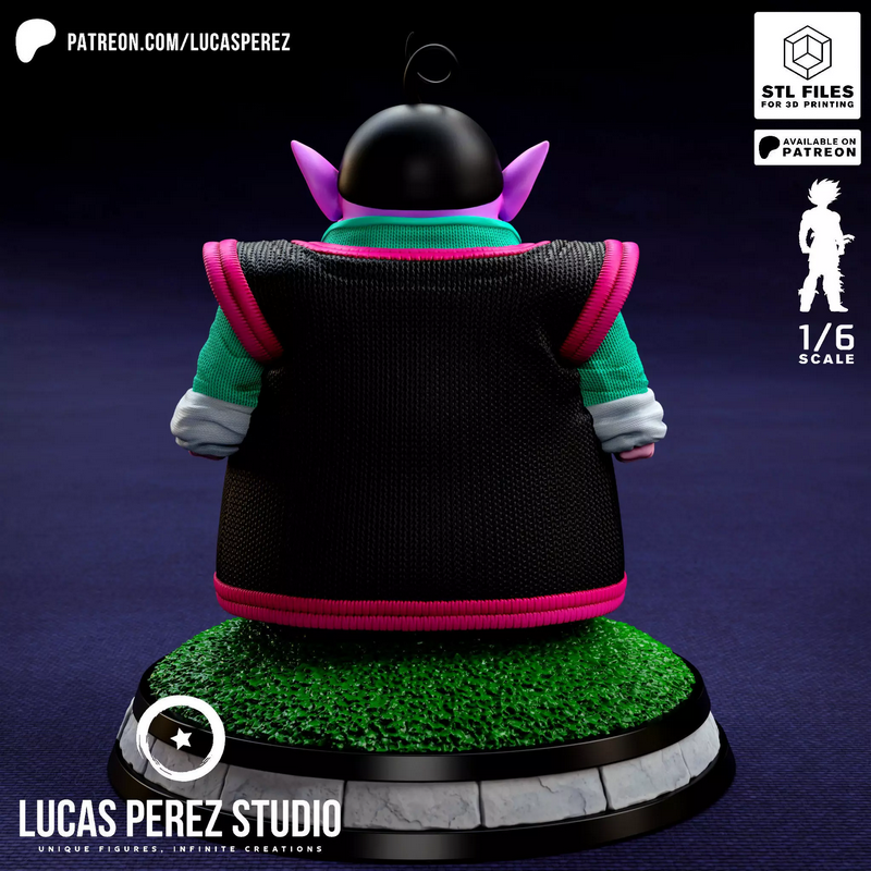 卢卡斯佩雷斯工作室 - 西卡io-sama - 3D打印模型|Lucas Perez Studio – West Kaio-Sama – 3D Print Model