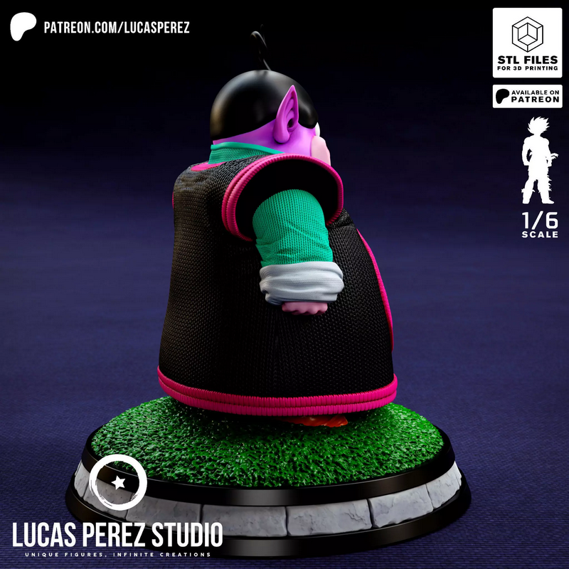 卢卡斯佩雷斯工作室 - 西卡io-sama - 3D打印模型|Lucas Perez Studio – West Kaio-Sama – 3D Print Model