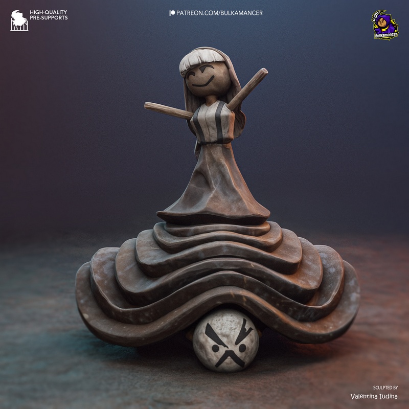 Bulkamancer – 清和弗朗索瓦冒险之旅 3D打印模型|Bulkamancer – Clea and Francois Rock – Expedition 33 – 3D Print Model