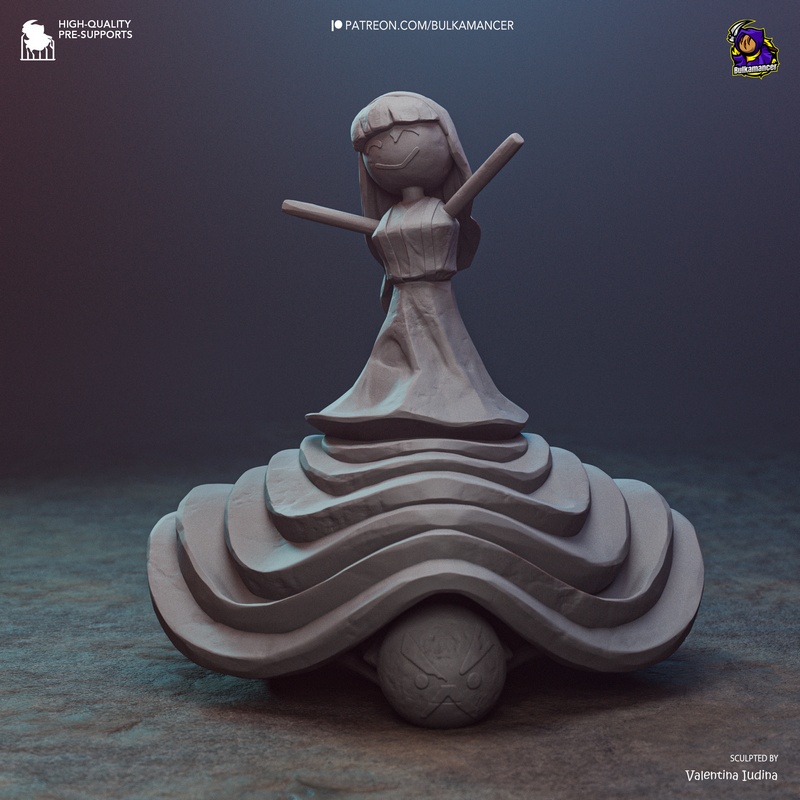 Bulkamancer – 清和弗朗索瓦冒险之旅 3D打印模型|Bulkamancer – Clea and Francois Rock – Expedition 33 – 3D Print Model