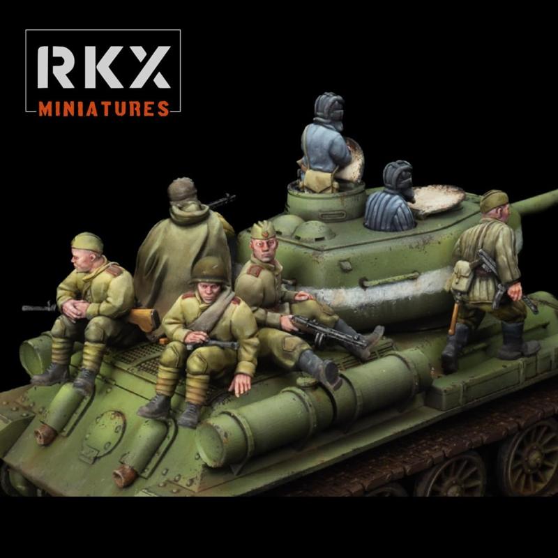 RKX微模——柏林陷落 3D打印模型|Rkx Miniatures – The Fall of Berlin – 3D Print Model STL