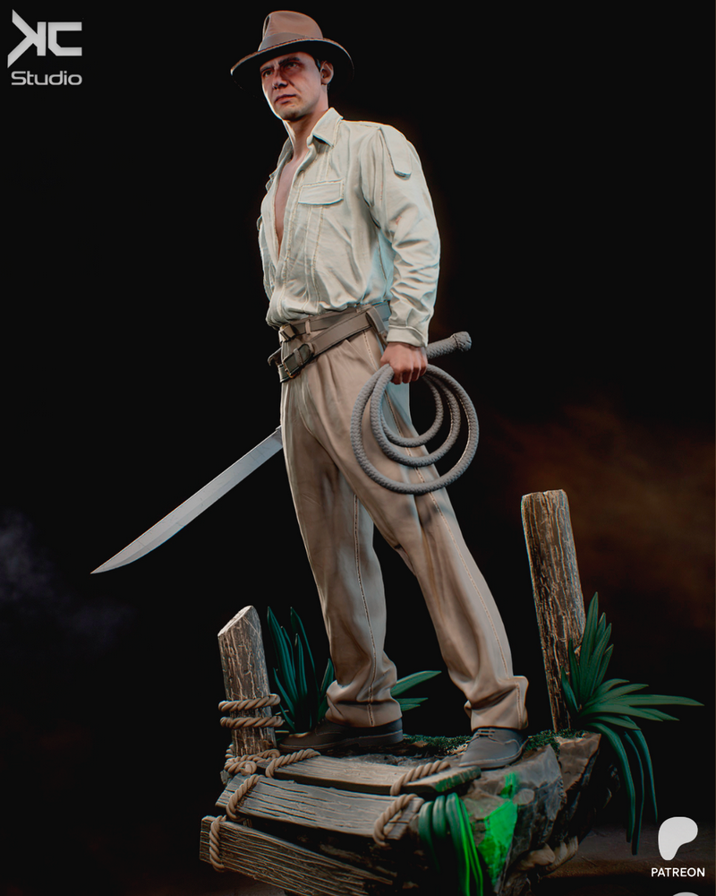KC Studio -夺宝奇兵：最后的法老 - 3D打印模型|KC Studio – Indiana Jones – Temple of Doom – 3D Print Model