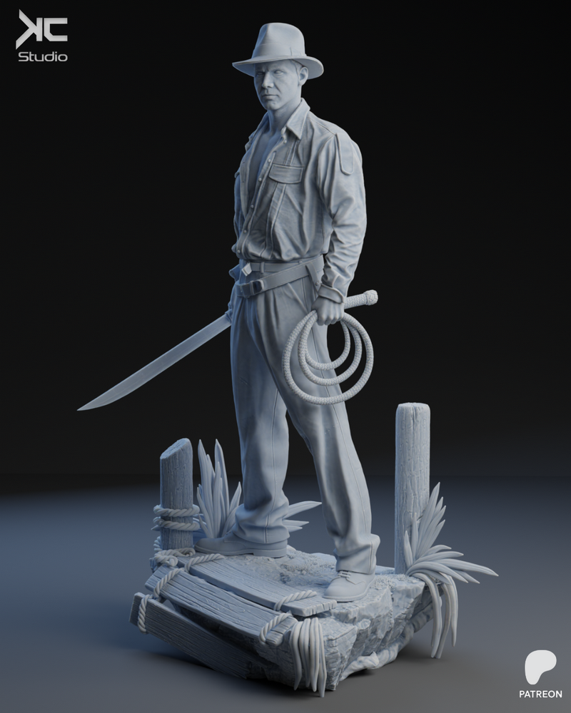 KC Studio -夺宝奇兵：最后的法老 - 3D打印模型|KC Studio – Indiana Jones – Temple of Doom – 3D Print Model
