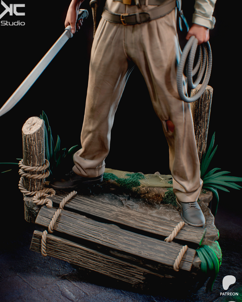 KC Studio -夺宝奇兵：最后的法老 - 3D打印模型|KC Studio – Indiana Jones – Temple of Doom – 3D Print Model