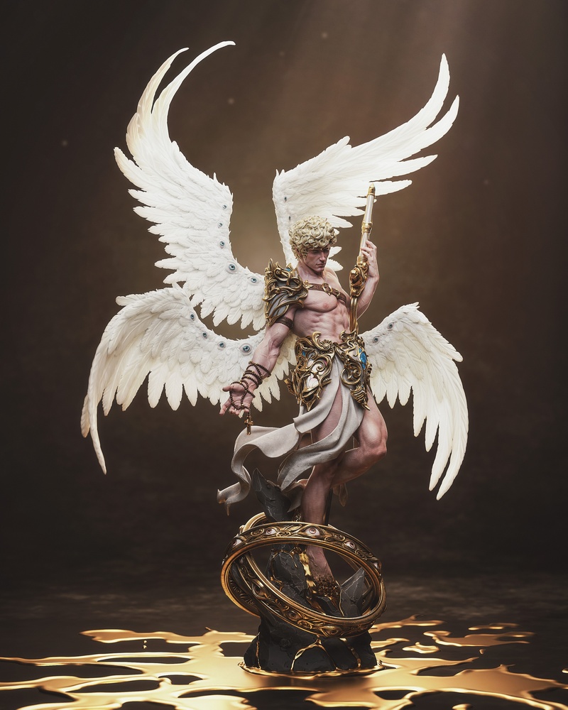 CA 3D工作室-cherubim-3D打印模型|CA 3D Studios – Cherubim – 3D Print Model