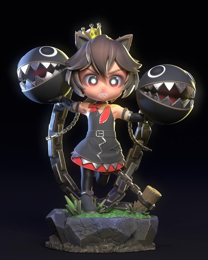 Chuya工厂-Chompette 3D打印模型|Chuya Factory – Chompette – 3D Print Model STL