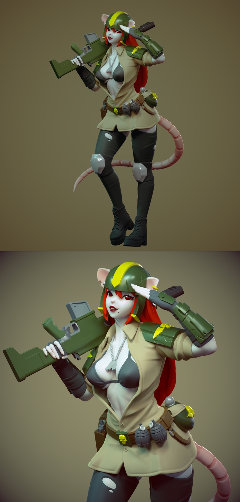 Critter Patrol 3D打印模型|Poster ratirl for Critter Patrol – 3D Print Model STL