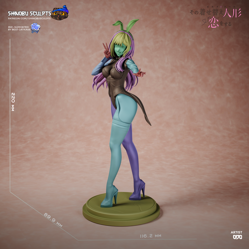 神无礼3D打印模型——我的装扮游戏· Marin Kitagawa|Shinobu Sculpts – My Dress-Up Darling – Marin Kitagawa – 3D Print Model