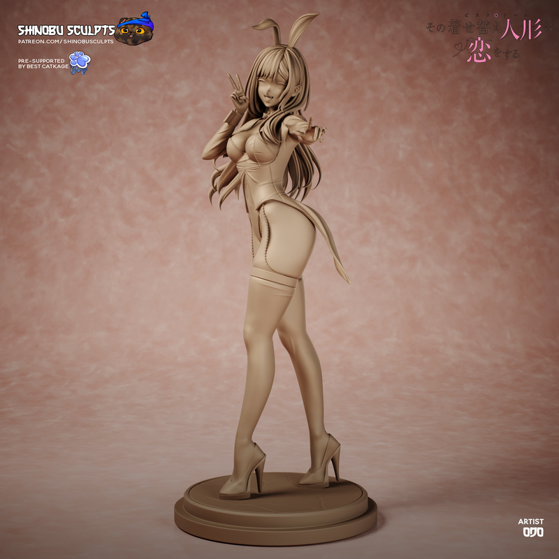 神无礼3D打印模型——我的装扮游戏· Marin Kitagawa|Shinobu Sculpts – My Dress-Up Darling – Marin Kitagawa – 3D Print Model