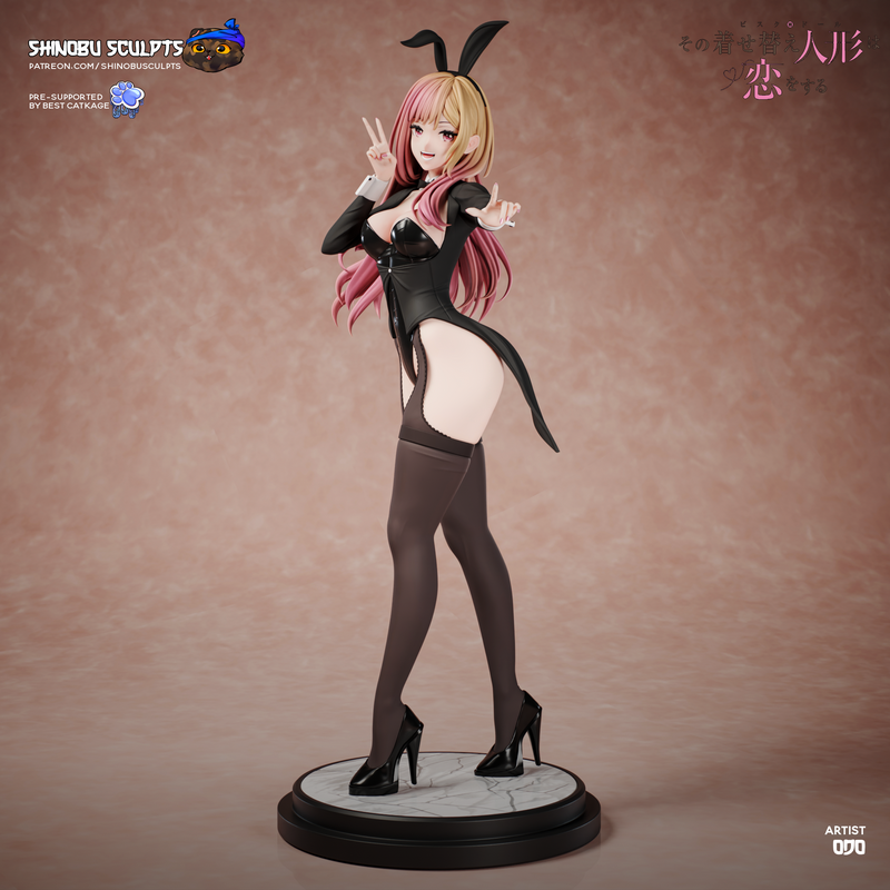 神无礼3D打印模型——我的装扮游戏· Marin Kitagawa|Shinobu Sculpts – My Dress-Up Darling – Marin Kitagawa – 3D Print Model