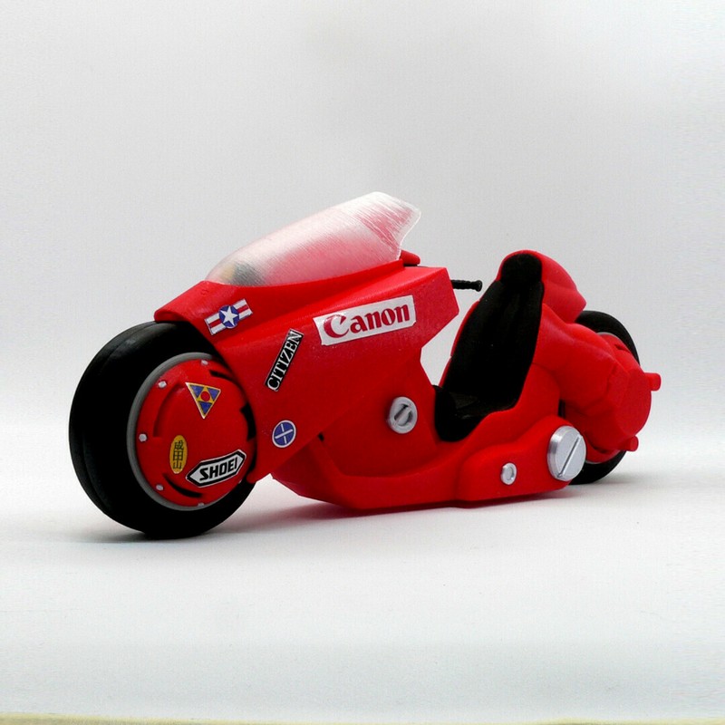 Akira 3D打印模型|Akira Motorcycle – 3D Print Model