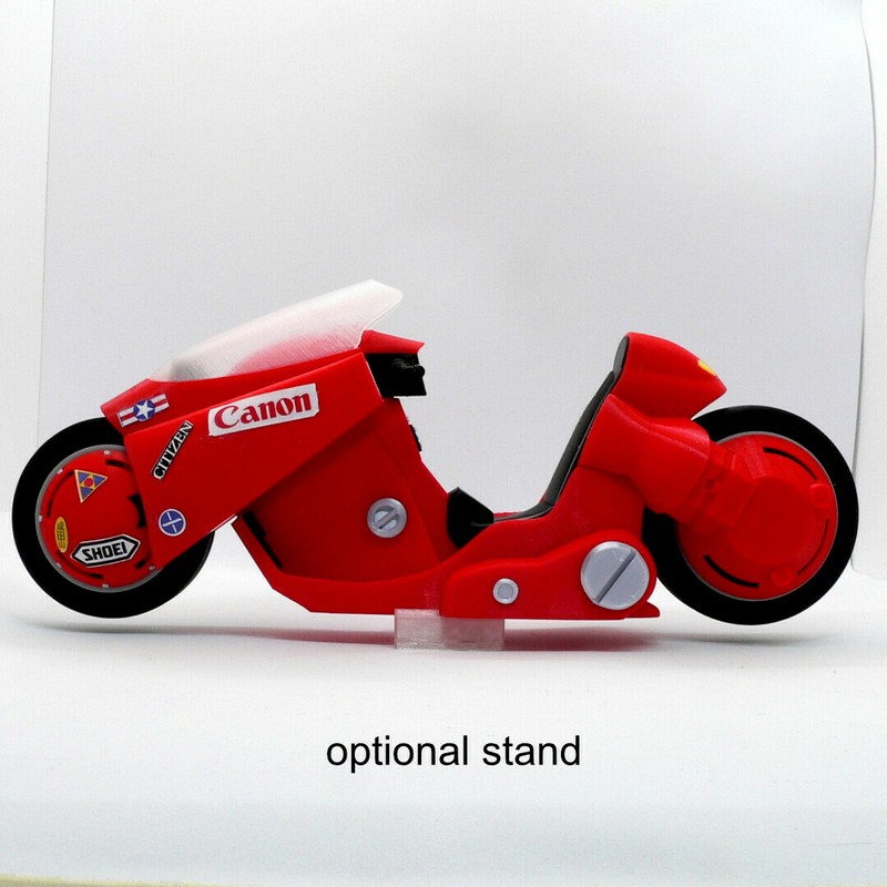 Akira 3D打印模型|Akira Motorcycle – 3D Print Model