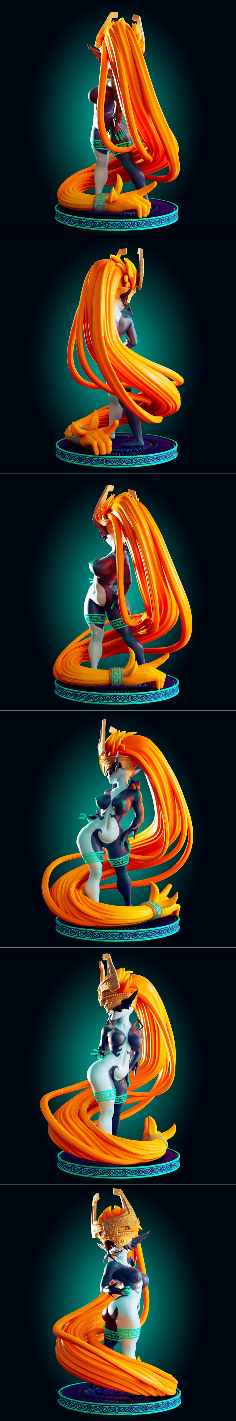 Officer Rhu 中的 Midna 3D打印模型|Officer Rhu – Midna – 3D Print Model STL