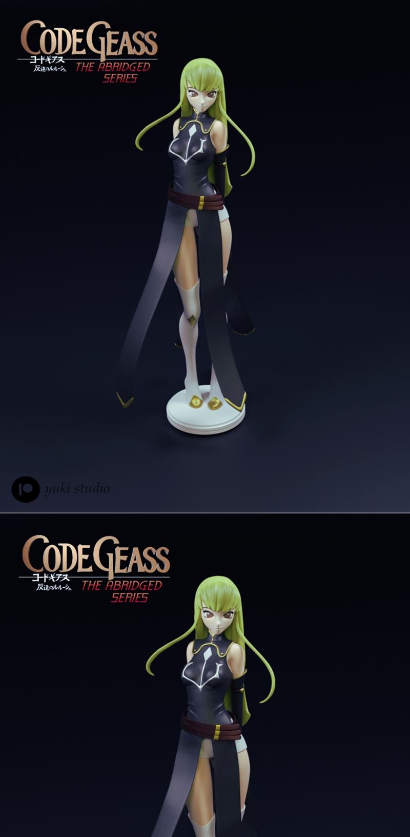 Yuki Studio - Code Geass C.C. 3D打印模型|Yuki Studio – Code Geass C.C – 3D Print Model STL