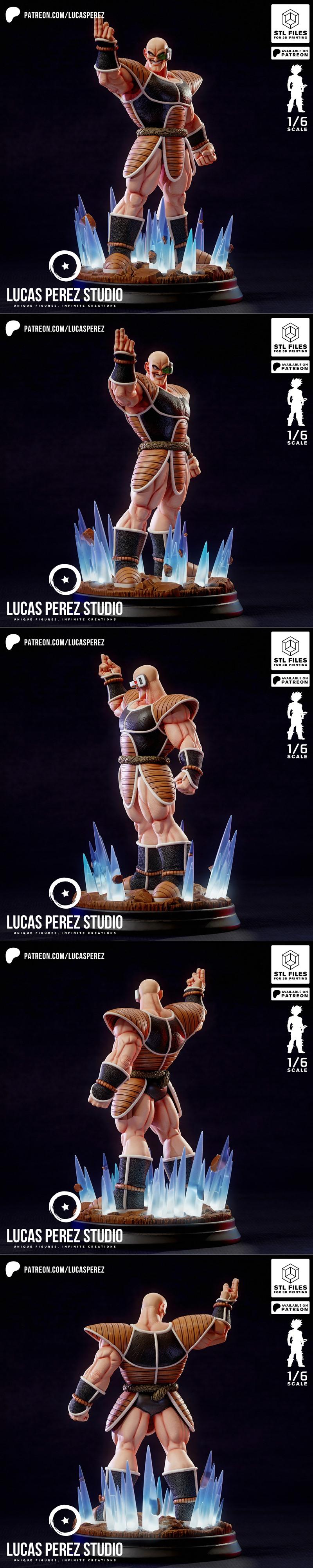 Nappa 3D打印模型|Lucas Perez – Nappa – 3D Print Model STL