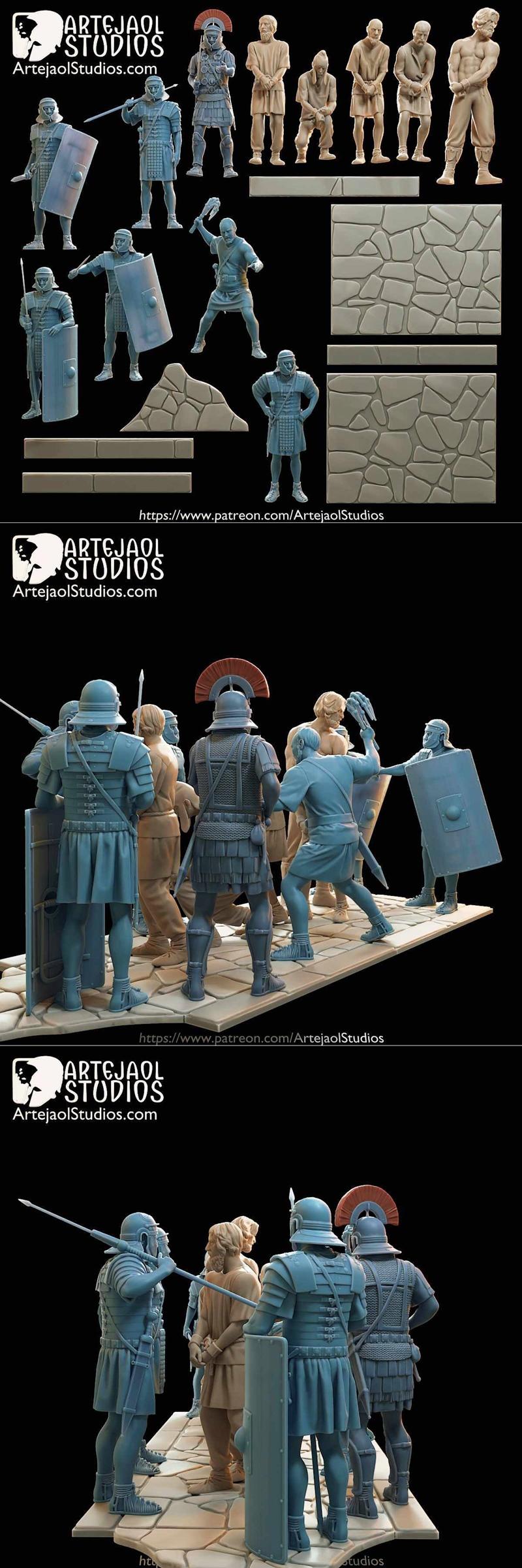 罗马帝国 3D打印模型 STL|Roman Empire I – 3D Print Model STL