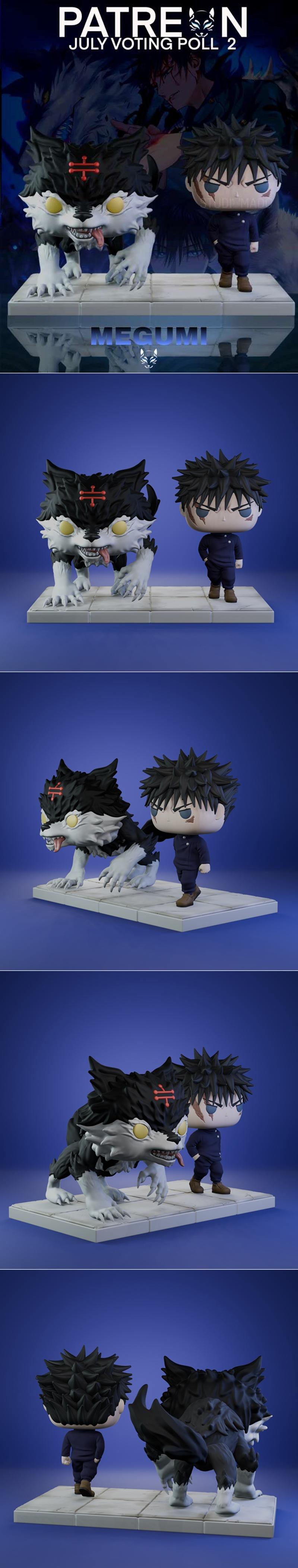 StudioMado - Megumi 3D打印模型|StudioMado – Megumi Funko – 3D Print Model STL