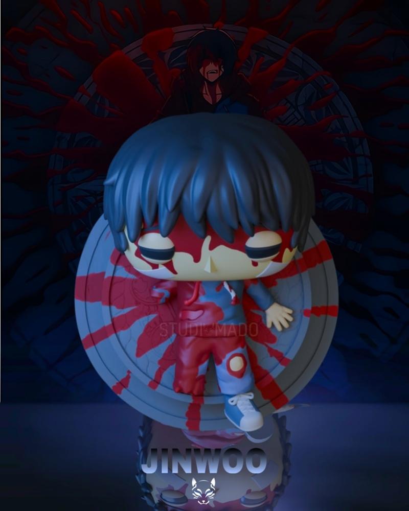 StudioMado - 金武v2 Funko 3D打印模型|StudioMado – Jinwoo v2 Funko – 3D Print Model STL