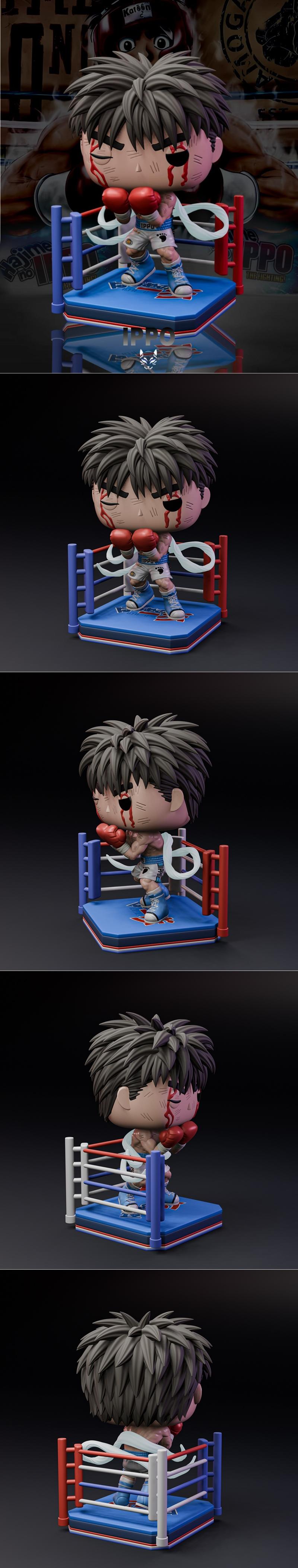 StudioMado - Ippo 3D打印模型|StudioMado – Ippo Funko – 3D Print Model STL