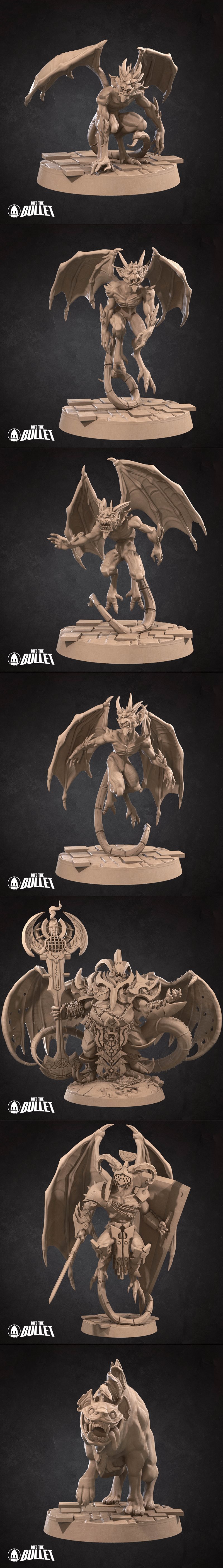 咬牙前行——恶魔 dungeon 3D打印模型|Bite the Bullet – Dungeon (Demons) April 2024 – 3D Print Model STL