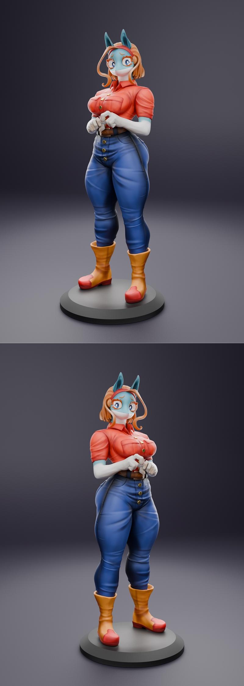 伊坂幸太郎风格日常服饰 3D打印模型|Ippan Josei Normal Clothes – 3D Print Model STL