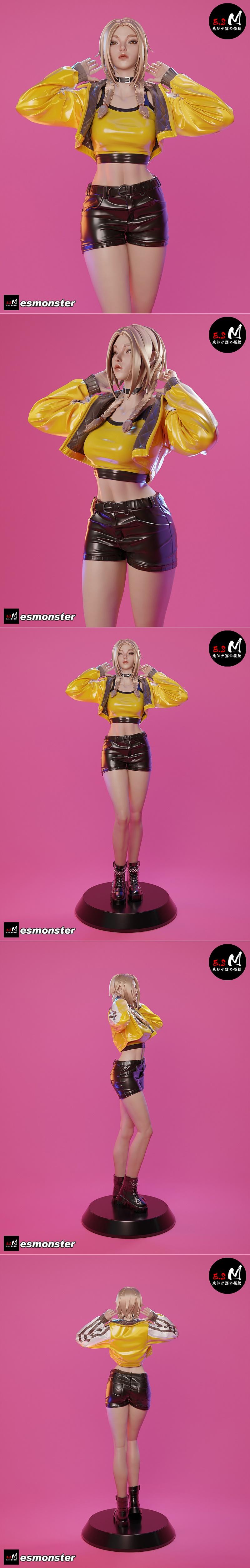 E.S怪物 - 朱云歌 - 3D打印模型|E.S Monster – Zhu Yunge – 3D Print Model STL