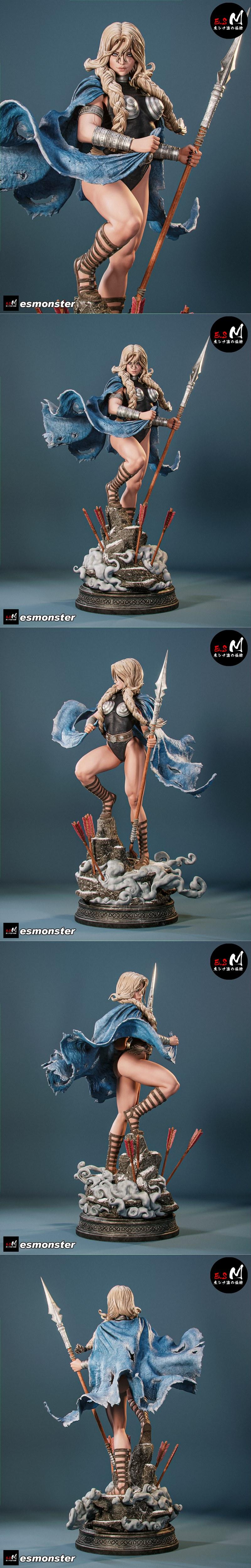 E.S.怪物——女武神 3D打印模型|E.S Monster – Valkyrie – 3D Print Model STL