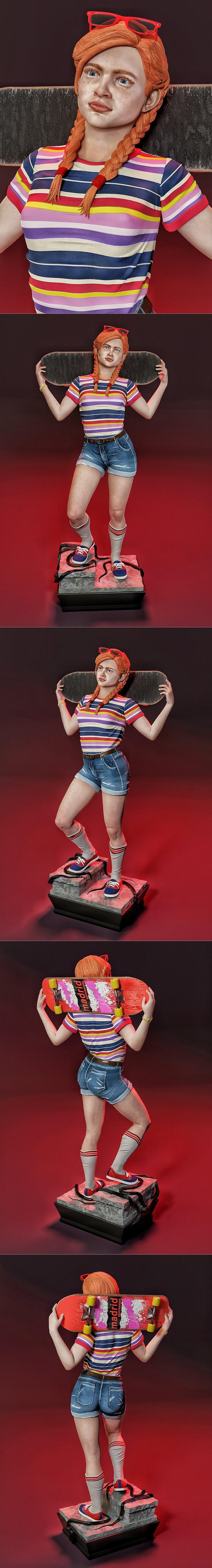 MCM3D - 变身者MAX - 3D打印模型|MCM3D – Stranger Max – 3D Print Model STL