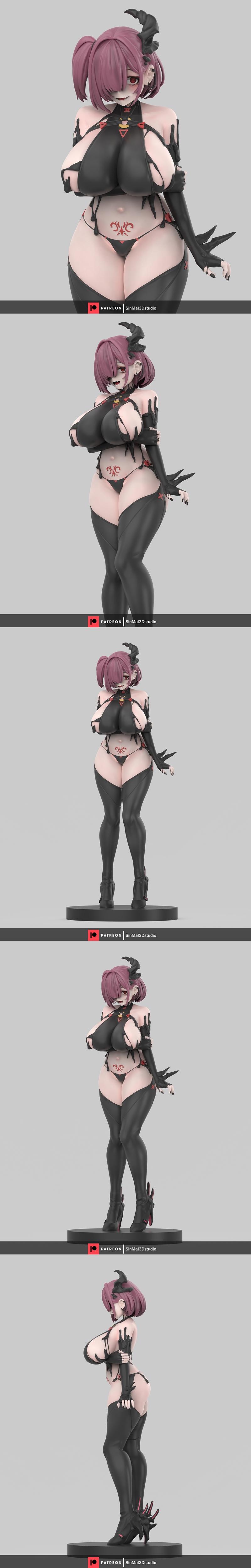 Sin3D工作室 - NIKKE - Ziz 3D打印模型|Sin3Dstudio – NIKKE – Ziz – 3D Print Model STL