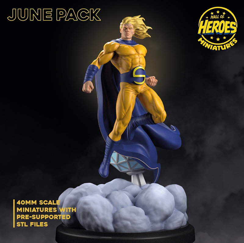 黑暗之舟 3D打印模型|Hall of Heroes Miniatures – The Vessel of Darkness – 3D Print Model STL