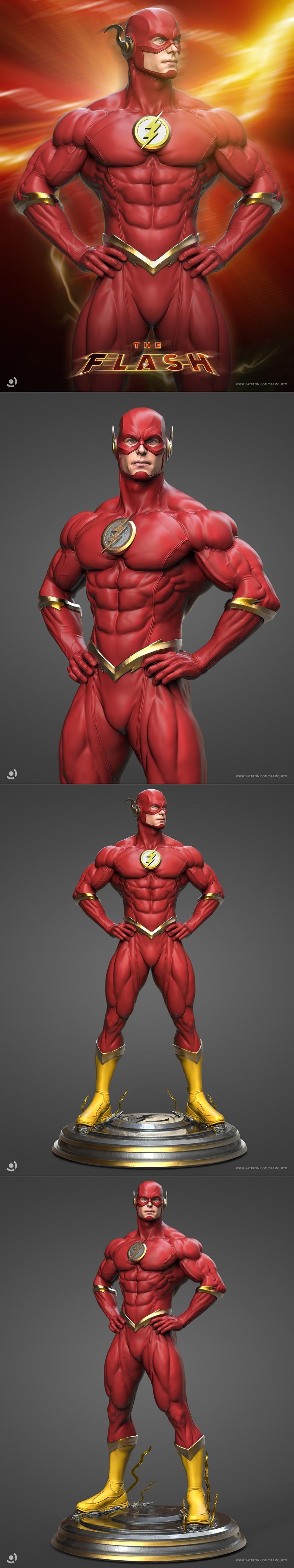 斯塔克之光 3D打印模型|Stalyn Quito – The Flash – 3D Print Model STL