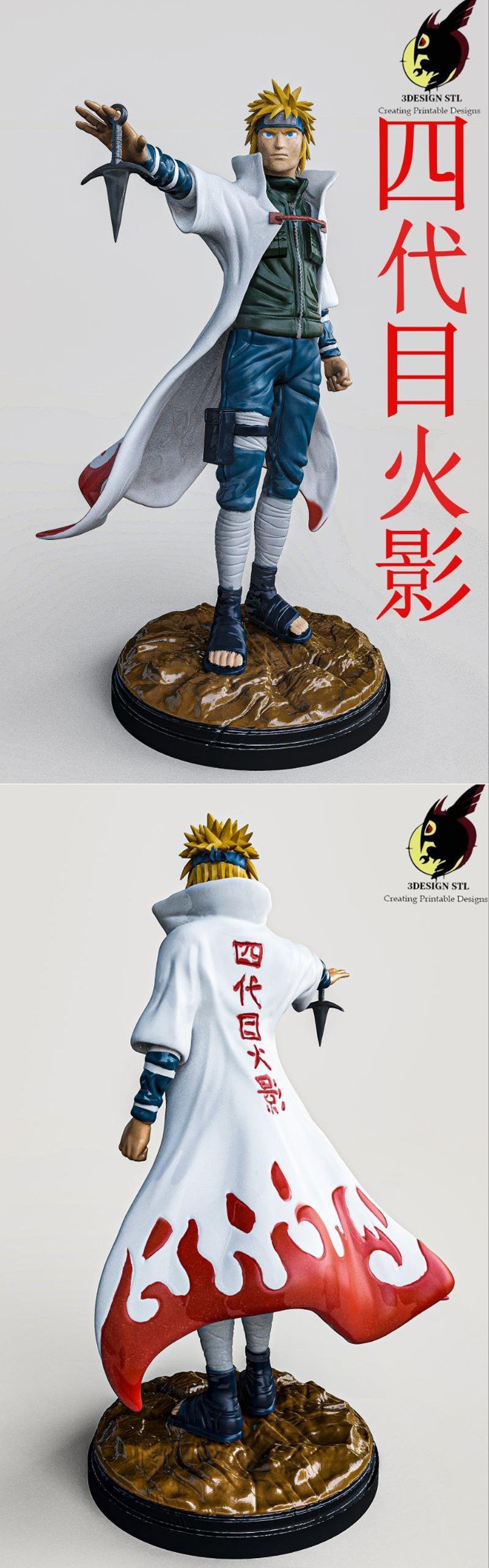 3D打印模型：Minato角色设计参考|3Design – Minato – 3D Print Model STL