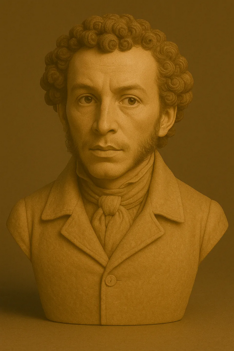 普希金 3D打印模型|Pushkin – 3D Print Model