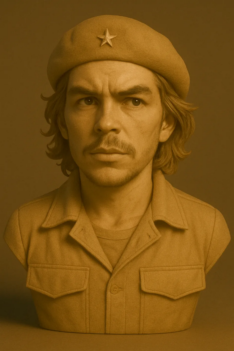 切·格瓦拉 3D打印模型|Che Guevara – 3D Print Model