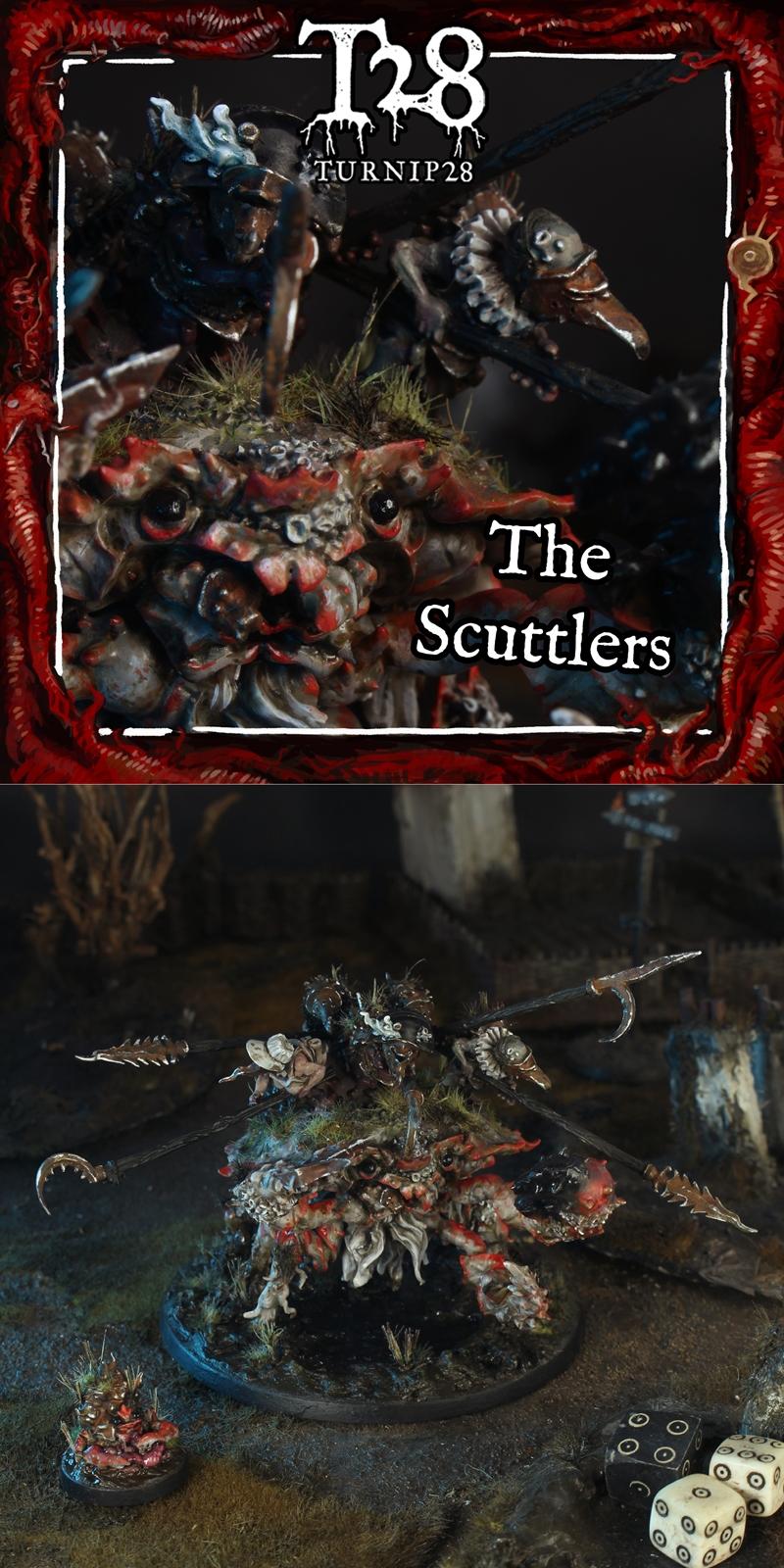 Turnip28 - Scuttlers（蟹类）3D打印模型|Turnip28 – Scuttlers (Crab) – 3D Print Model STL